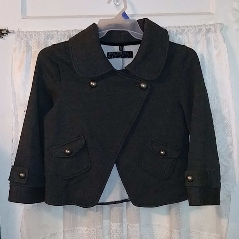 Hurley moto fleece jacket